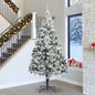 Kerstboom Met Decoratieve Touwlichten Wit 300 Cm Pvc