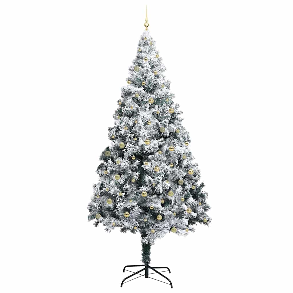 Kerstboom Met Decoratieve Touwlichten Wit 300 Cm Pvc