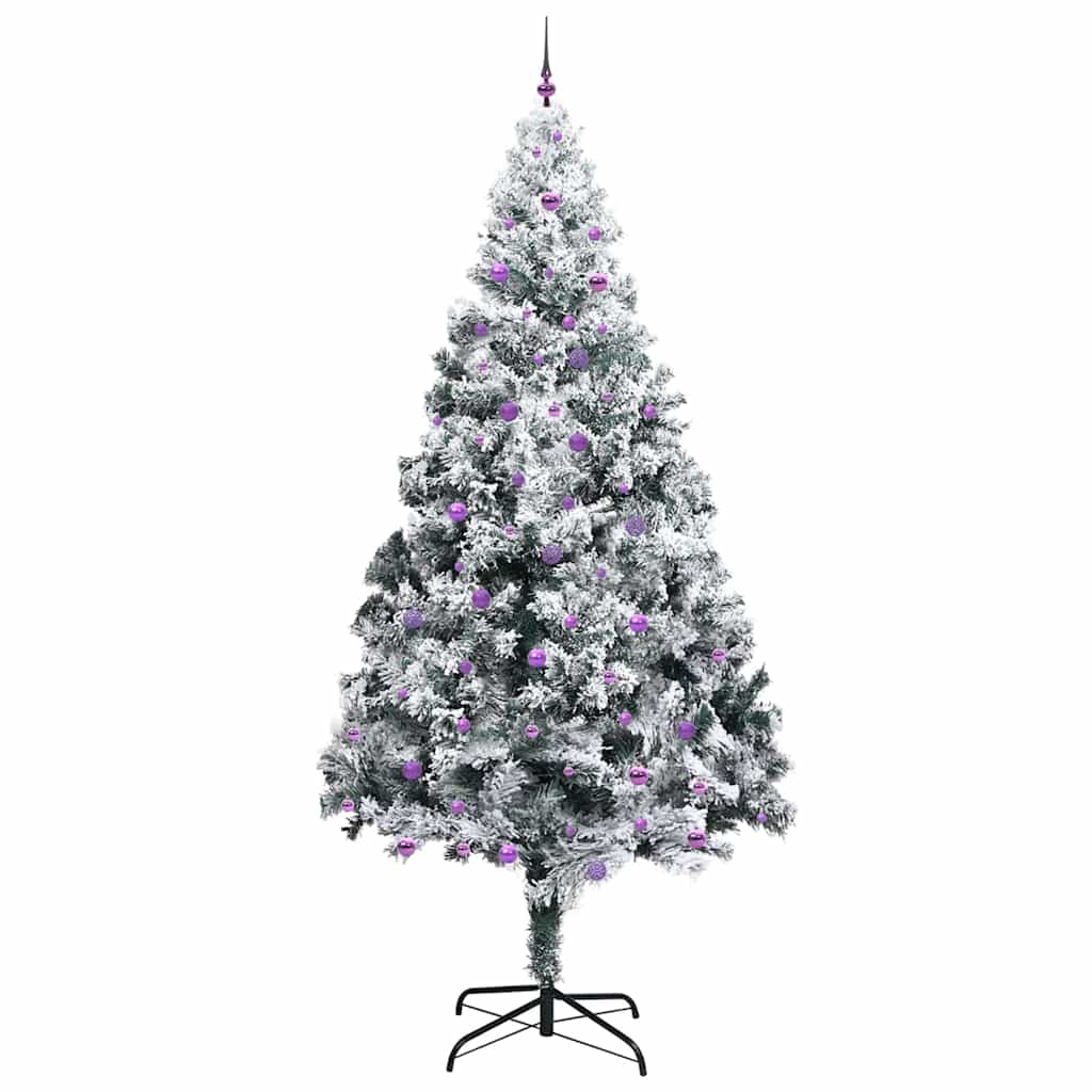 Kerstboom Met Decoratieve Touwlichten Wit 300 Cm Pvc
