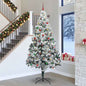 Kerstboom Met Decoratieve Touwlichten Wit 300 Cm Pvc