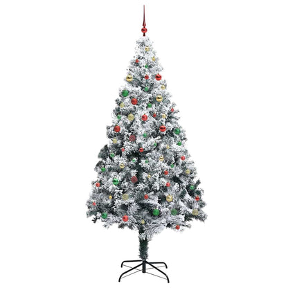 Kerstboom Met Decoratieve Touwlichten Wit 300 Cm Pvc