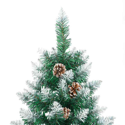Slanke Kerstboom Pvc En Massief Dennenhout