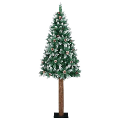 Slanke Kerstboom Pvc En Massief Dennenhout