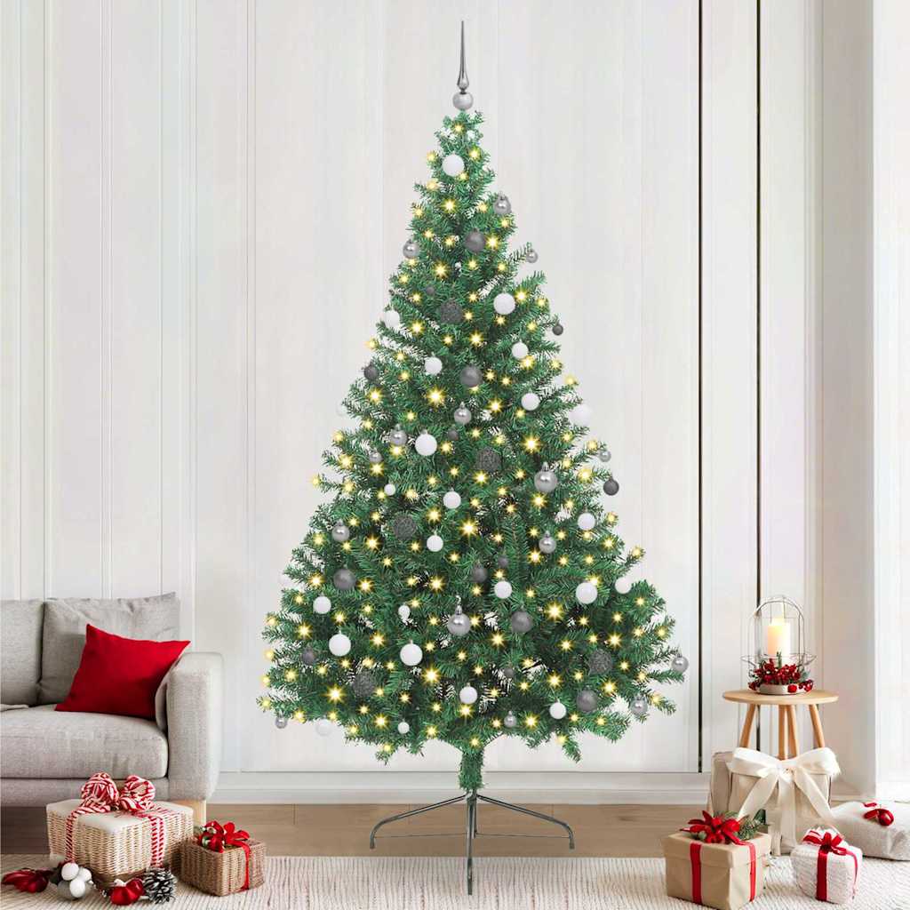Kunst Kerstboom Met Verlichting Met 300 Led Pvc