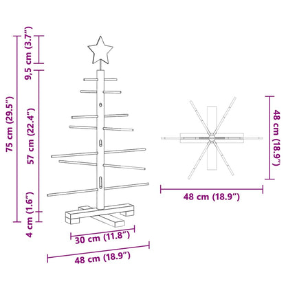 Houten Kerstboom Met Standaard Bamboe