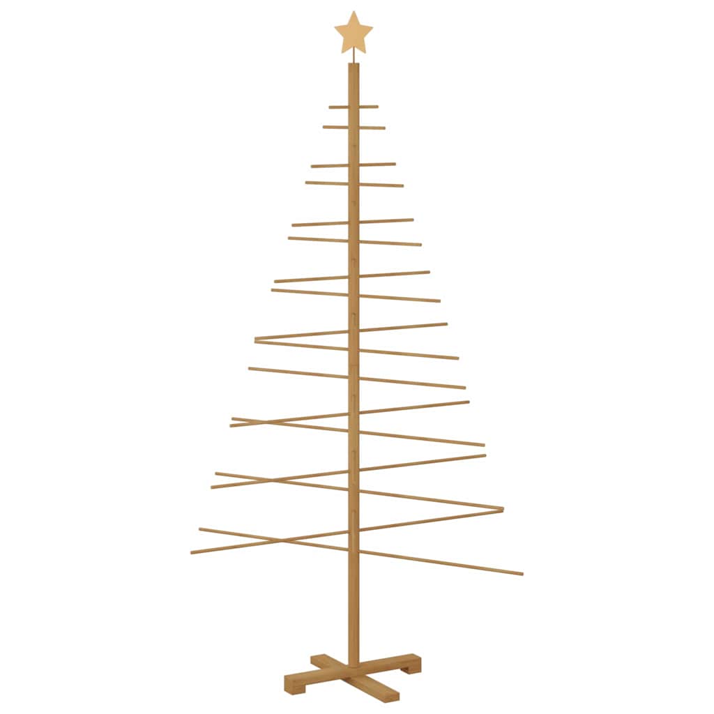 Houten Kerstboom Met Standaard Bamboe