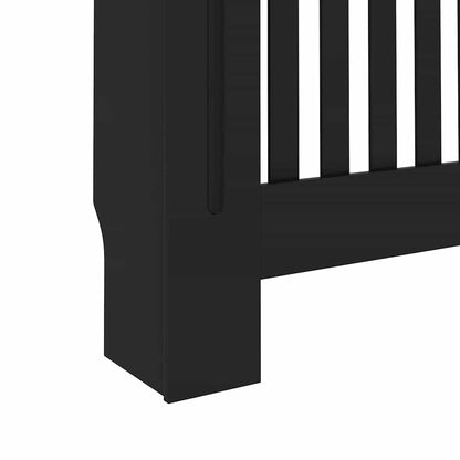 Radiatorafdekking 2 Pcs 112X19X81.5Cm Bewerkt Hout