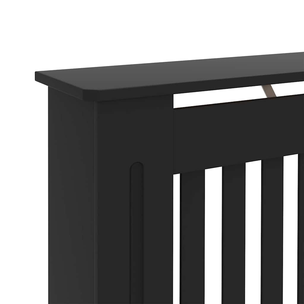 Radiatorafdekking 2 Pcs 112X19X81.5Cm Bewerkt Hout
