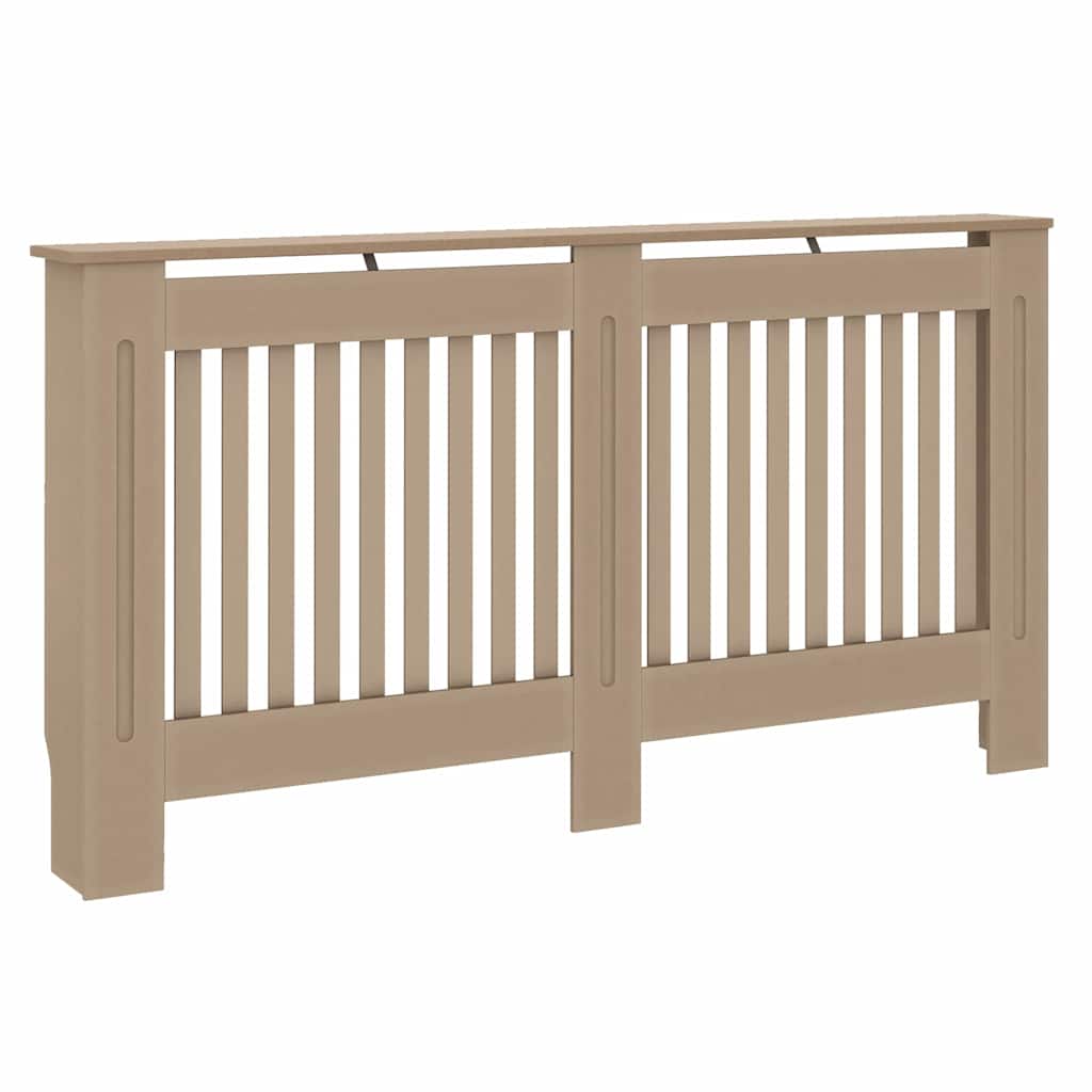 Radiatorafdekking 2 Pcs 152X19X81.5Cm Bewerkt Hout
