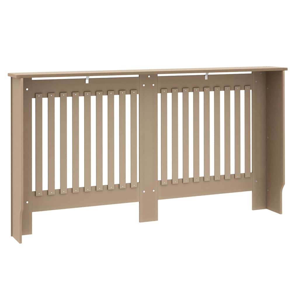 Radiatorafdekking 2 Pcs 152X19X81.5Cm Bewerkt Hout