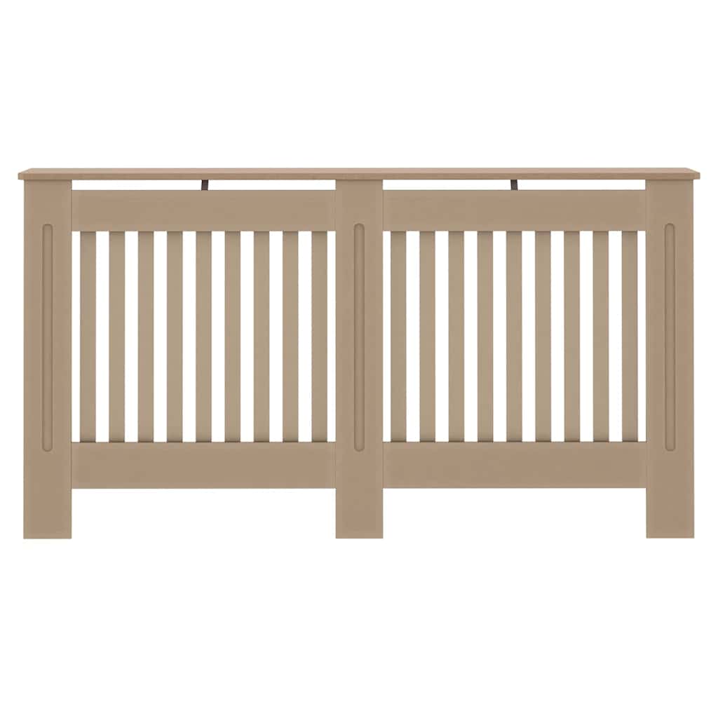 Radiatorafdekking 2 Pcs 152X19X81.5Cm Bewerkt Hout