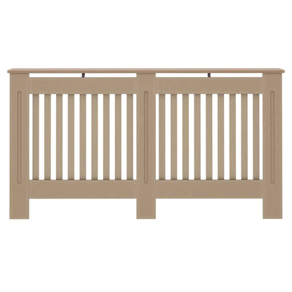 Radiatorafdekking 2 Pcs 152X19X81.5Cm Bewerkt Hout
