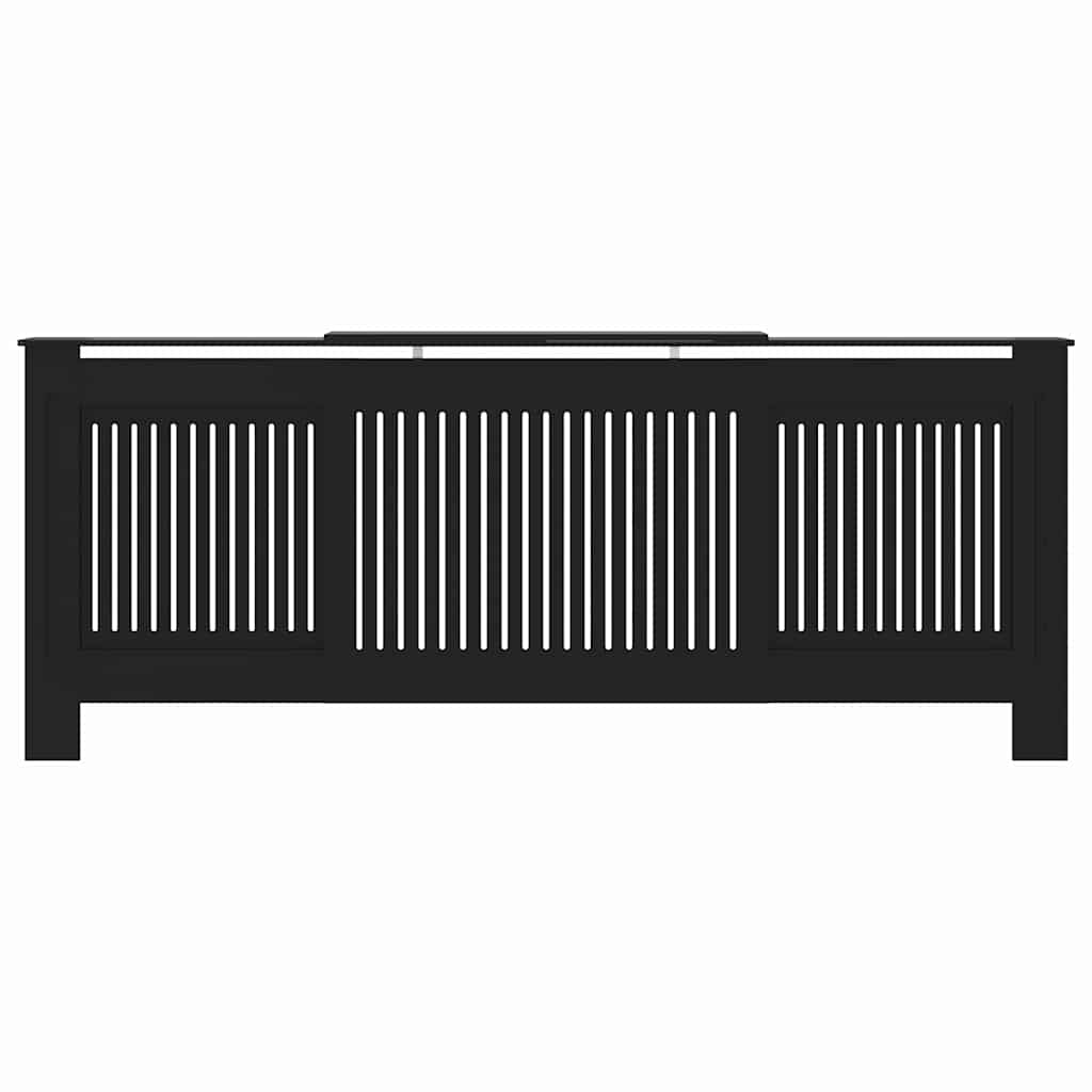 Radiatorafdekking 2 Pcs 205X20.5X81.5Cm Bewerkt Hout