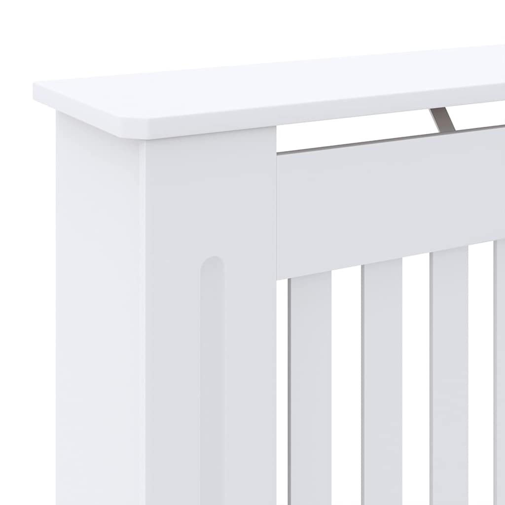 Radiatorafdekking 2 Pcs 78X19X81.5Cm Bewerkt Hout