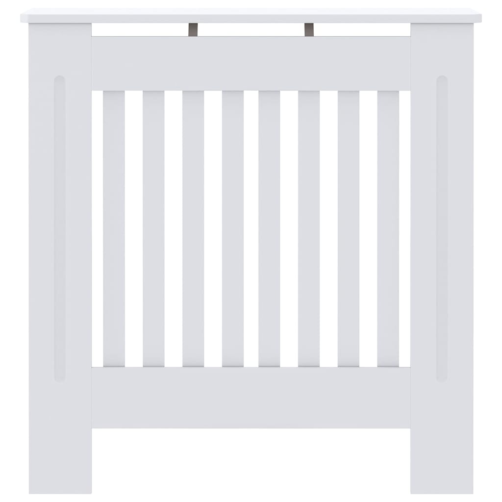 Radiatorafdekking 2 Pcs 78X19X81.5Cm Bewerkt Hout