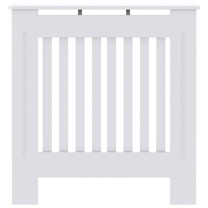 Radiatorafdekking 2 Pcs 78X19X81.5Cm Bewerkt Hout