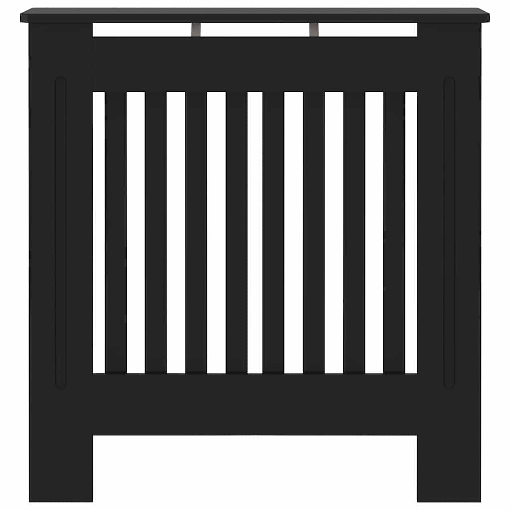 Radiatorafdekking 2 Pcs 78X19X81.5Cm Bewerkt Hout