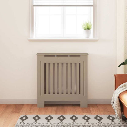 Radiatorafdekking 2 Pcs 78X19X81.5Cm Bewerkt Hout