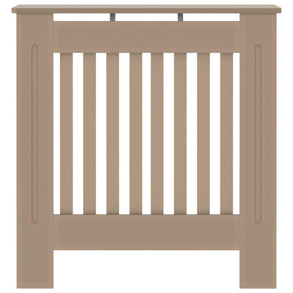 Radiatorafdekking 2 Pcs 78X19X81.5Cm Bewerkt Hout