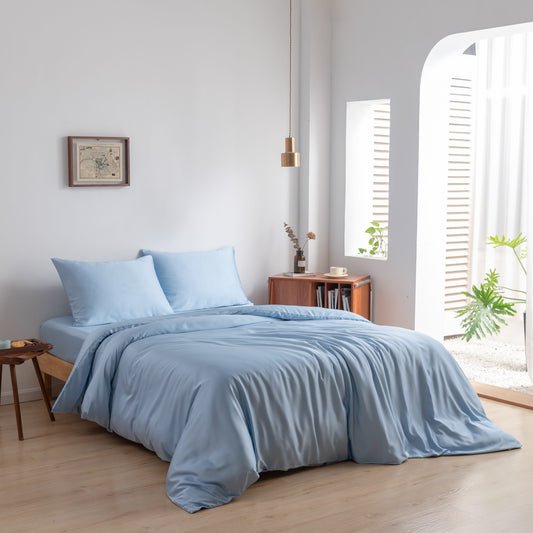 Dekbedovertrek - Sky Blue - Premium