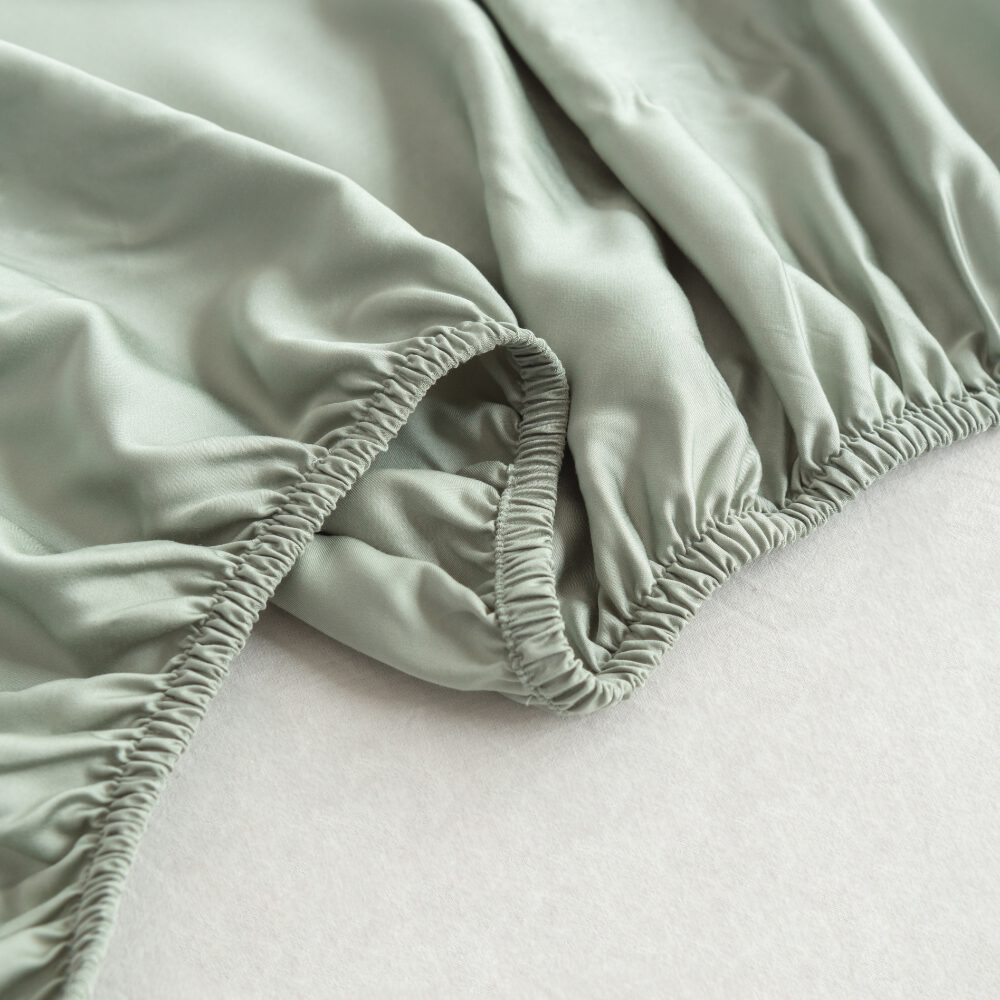 Tweepersoons Beddengoedset L - Sage Green