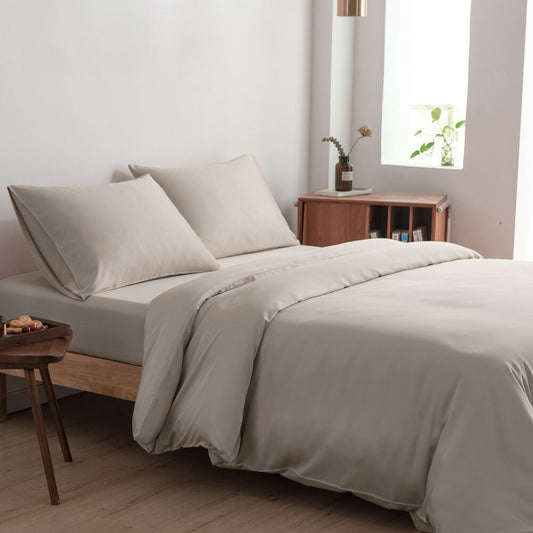 Tweepersoons Beddengoedset Xl - Soft Taupe