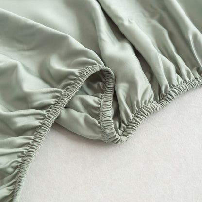 Eenpersoons Beddengoedset Xl - Sage Green