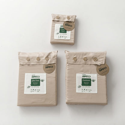 Tweepersoons Beddengoedset M - Soft Taupe