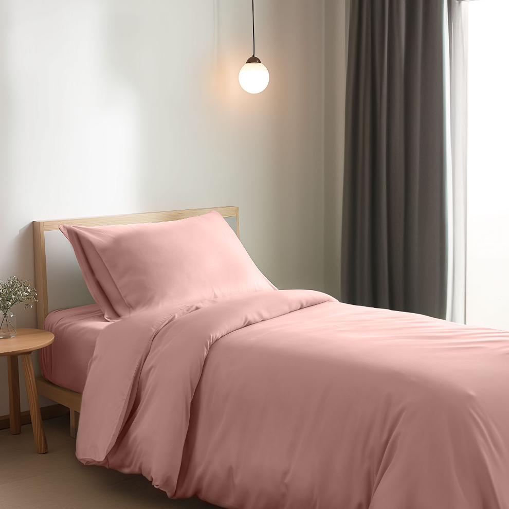 Eenpersoons Beddengoedset - Cuddle Pink