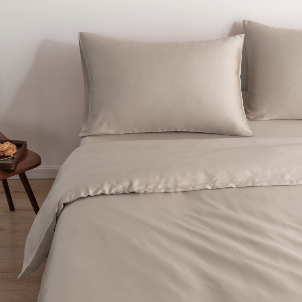 Tweepersoons Beddengoedset Xl - Soft Taupe