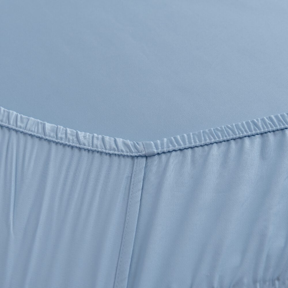 Tweepersoons Beddengoedset Xl - Sky Blue